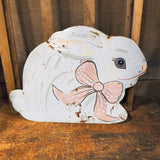 Vintage Metal Bunny