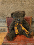 Primitive Chocolate Teddy Bear