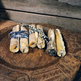 Primitive Faux Tallow Candles made to look early 4"