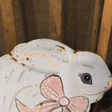 Vintage Metal Bunny