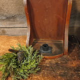 Primitive Wooden Candle Box