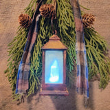 Primitive greens with lantern