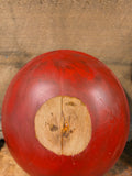 Antique out of round Wooden Bowl
