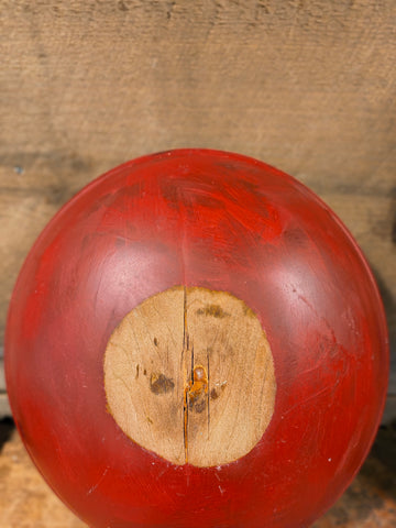 Antique out of round Wooden Bowl