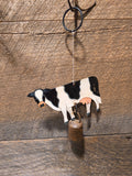 Vintage Metal Cow