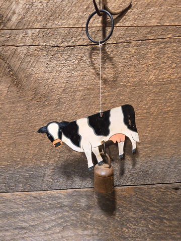 Vintage Metal Cow