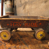 Primitive Vintage Wooden Wagon