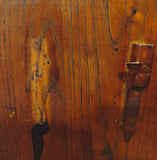 Antique Primitive Wooden Salesman  Step back Cupboard