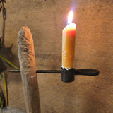Antique Primitive Wooden Make-Do Lighting