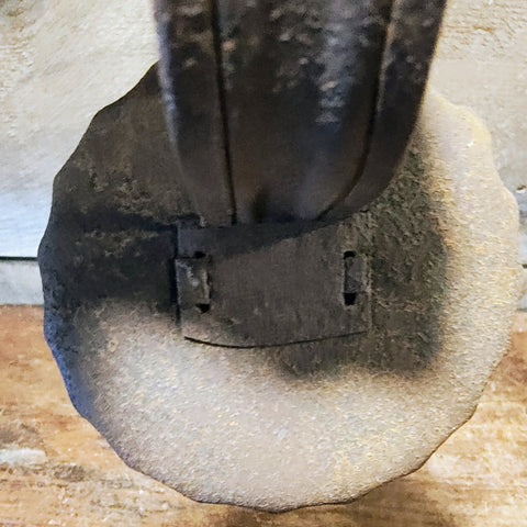 Antique candle holder