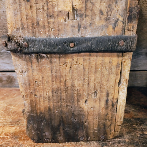 Antique wooden box